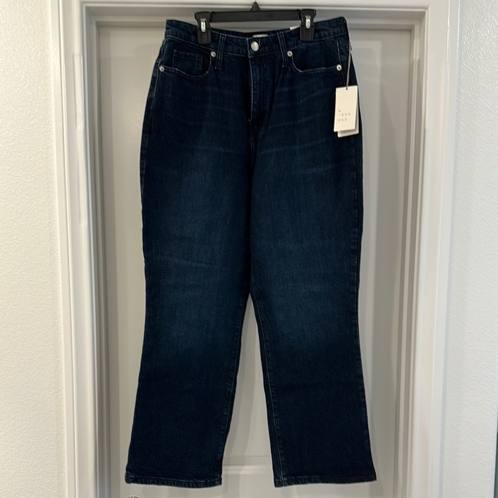 A New Day Blue Boot Cut Jeans High Quality NWT Size 10